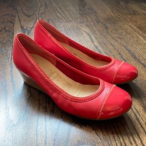 Cole Haan low wedge shoes